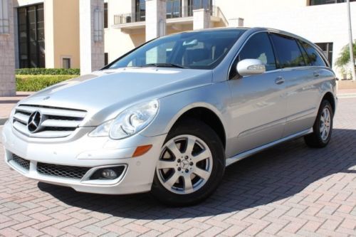 2006 mercedes benz r350 awd, nav, premium + comfort pkg, parktronic,clean carfax