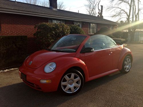 2003 vw new beetle convertible glx 1.8 turbo 76k miles !!!