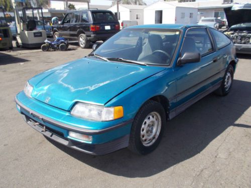 1991 honda crx, no reserve