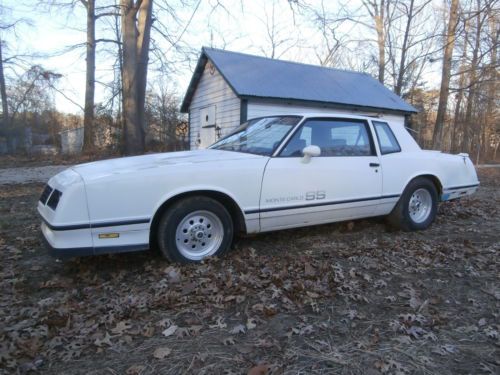 1984 monte carlo ss rare non a/c option 305 v8 runs good 93,000 miles