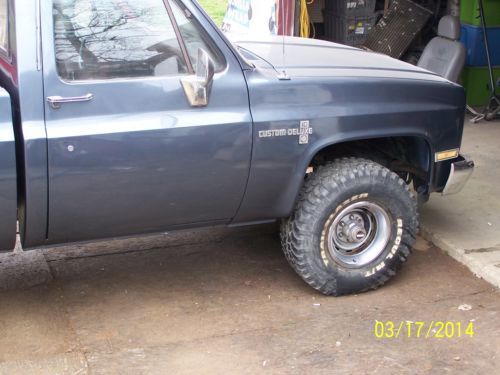 1985 CHEVROLET  C-10 SOLID, STRAIGHT, AND NO RUST... 4 WHEEL DRIVE, AUTOMATIC, US $6,500.00, image 13