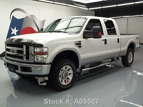 2008 ford f-250 lariat diesel crew cab 4x4  sunroof 52k texas direct auto