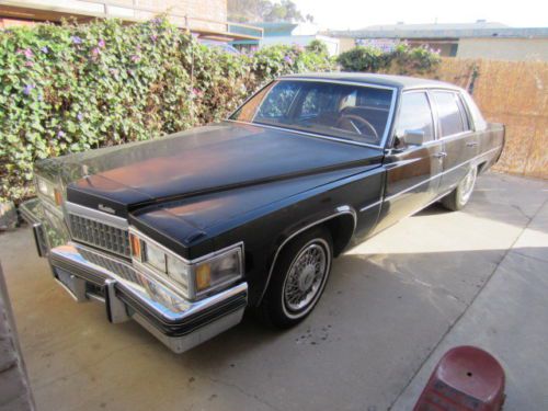 1978 cadillac deville sedan 4-door 7.0 smog ok rebuilt engine trans rear end $7k