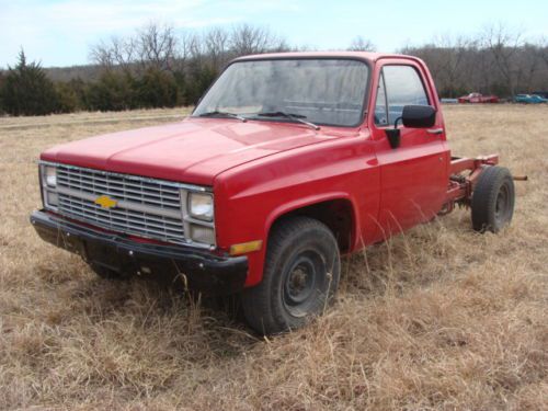 1983 chevrolet c30 truck 2wd 1 ton single rear wheel military farm