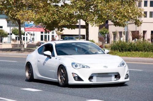 Scion frs with full blown turbo kit
