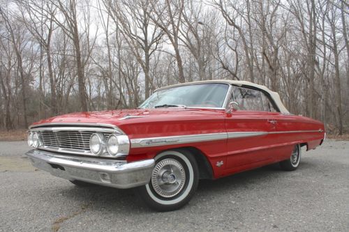 1964 Ford Galaxie 500XL Convertible  Ford-O-Matic trans  WE SHIP WORLD WIDE, image 9