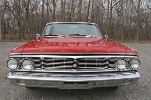 1964 Ford Galaxie 500XL Convertible  Ford-O-Matic trans  WE SHIP WORLD WIDE, image 10