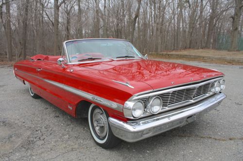1964 Ford Galaxie 500XL Convertible  Ford-O-Matic trans  WE SHIP WORLD WIDE, image 44