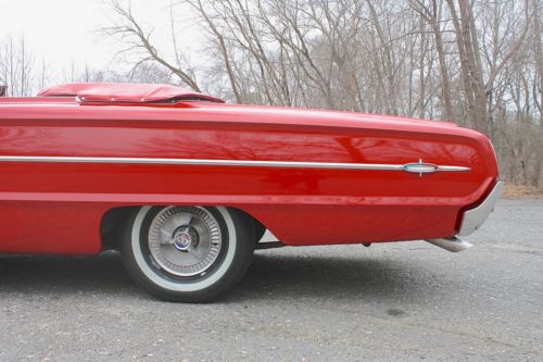 1964 Ford Galaxie 500XL Convertible  Ford-O-Matic trans  WE SHIP WORLD WIDE, image 57