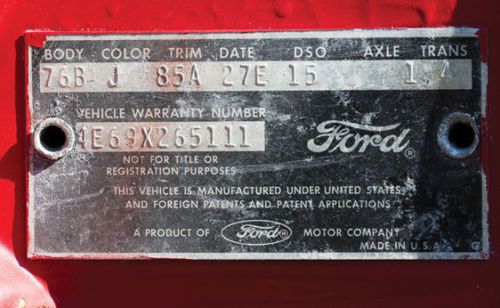 1964 Ford Galaxie 500XL Convertible  Ford-O-Matic trans  WE SHIP WORLD WIDE, image 75
