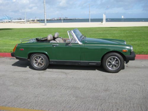 1978 mg midget, california car, no rust, runs and drives great, very original