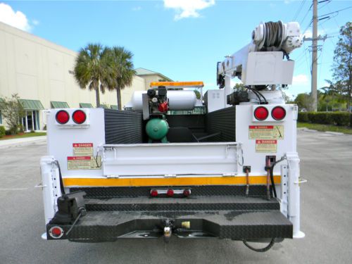 GMC CHEVY 3500 HD DIESEL MECHANICS UTILITY SERVICE IMT HYD. 6000 LB CRANE TRUCK, image 7