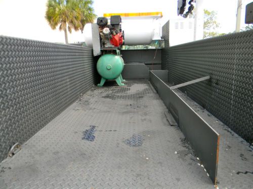 GMC CHEVY 3500 HD DIESEL MECHANICS UTILITY SERVICE IMT HYD. 6000 LB CRANE TRUCK, image 8