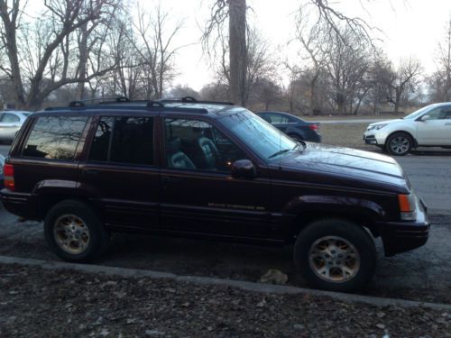 1998 jeep grand cherokee limited sport utility 4-door 5.2l