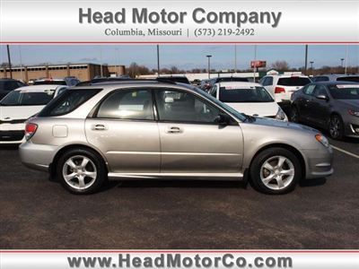 2007 subaru impreza wagon low miles automatic gasoline 2.5l h4 sfi gray metallic