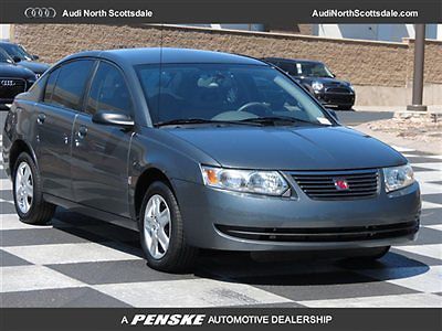 06 saturn ion  cloth front wheel drive power windows &amp; door locks clean car fax