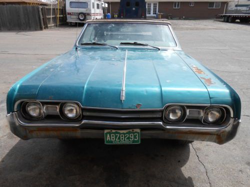 1967 oldsmobile cutlass convertible ( project ) rat hot street rod muscle car