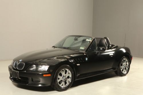 2000 bmw z3 m-sports pkg roadster 2.5i convertible leather heatseats black !