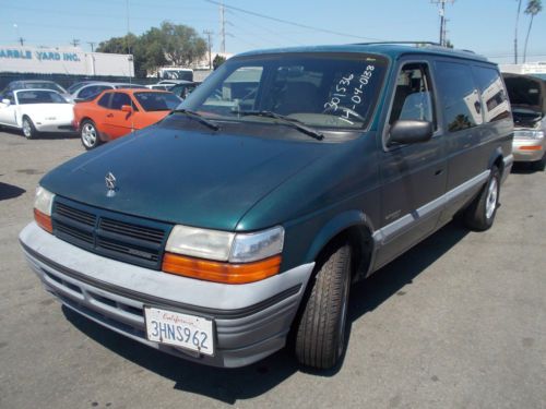 1994 dodge caravan no reserve