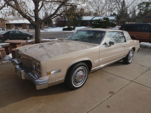 1981 cadillac eldorado  coupe 2-door 6.0l