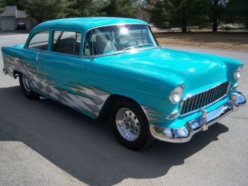 1955 Chevy Pro-street, post car, BBC, TH400, Dana 60, nice street car, US $33,500.00, image 3