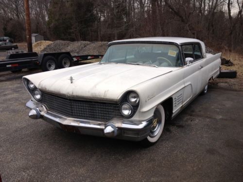 1960 lincoln continental mark v hardtop coupe barn find!