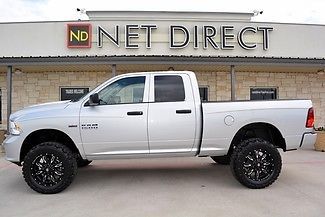 13 4x4 5.7 v8 hemi 6&#034; lift new 20&#034; rims 35&#034; tires 15k mi net direct auto texas