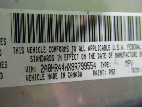 2008 TOWN AND COUNTRY LX MINI VAN - 2 OWNER ACCIDENT FREE - 4 NEW TIRES TODAY!, US $10,900.00, image 32