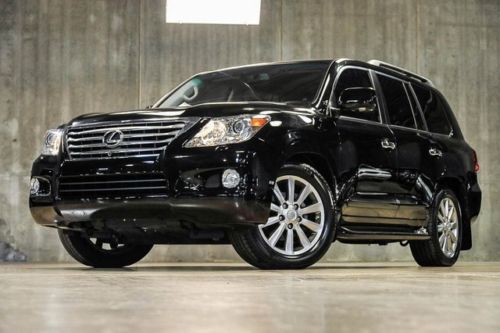 2011 lexus lx570! 1ownr! mark levinson sound! luxury! rear dvd! only 29k mi!