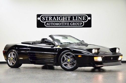 1994 ferrari 348 spider black convertible new belt service