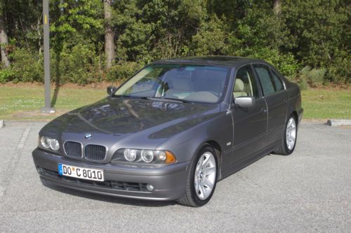 2003 bmw 525i wbadt434x3g033661 clean