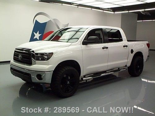 2013 toyota tundra crewmax 4x4 rearview cam 20&#039;s 10k mi texas direct auto