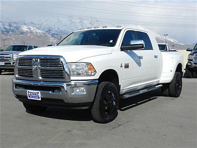 Dodge ram mega cab laramie 4x4 dually leather navigation sunroof dvd auto tow