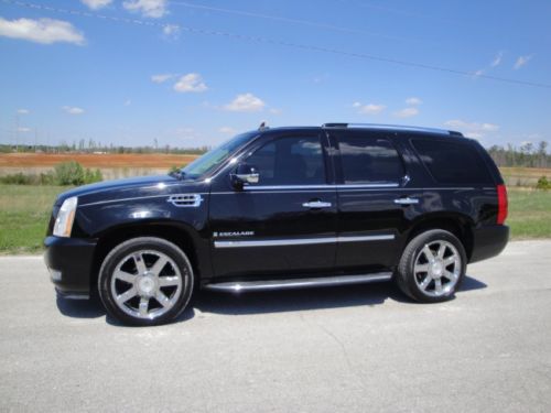 2008 cadillac escalade awd @ 6.2l sunroof dvd nav clean aux xm ac cooled seats