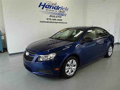 4dr sdn ls low miles sedan manual gasoline ecotec 1.8l variable valv blue topaz