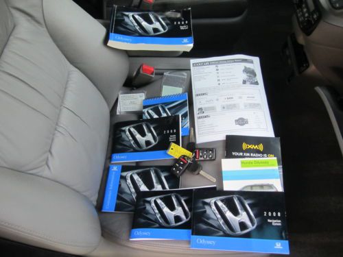 08 HONDA ODYSSEY TOURING NAVIGATION DVD VIDEO LEATHER HTD SEATS 1 OWNER MINT!, image 90