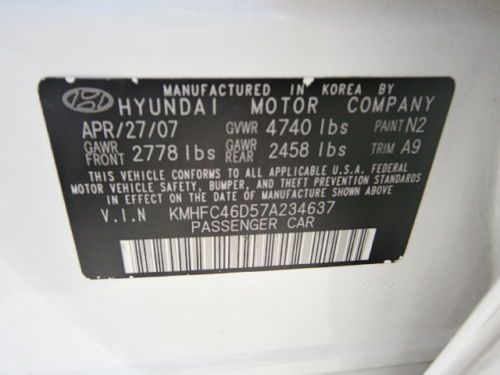 2007 HYUNDAI AZERA 3.3L V6 FWD AUTOMATIC SEDAN ONE OWNER CLEAN CARFAX L@@K, image 32