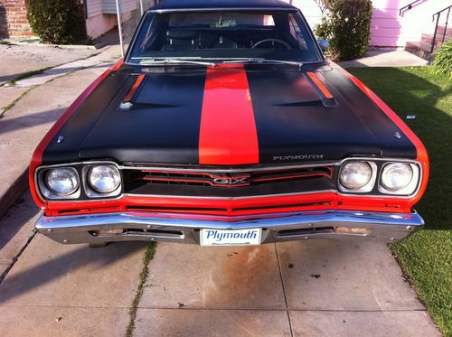 1969 plymouth gtx real 440 matching  #'s calif. car not a clone