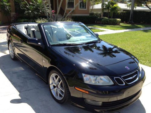 2004 saab 9-3 aero convertible~no accidents~no rust florida car~exceptional~