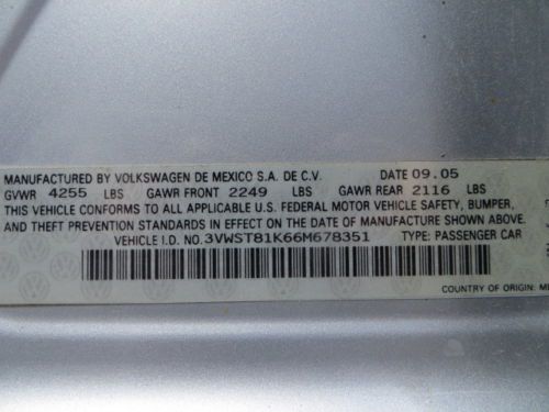 ONE OWNER 5 SPEED TDi DIESEL SMOKE FREE SUNROOF MICHELIN TIRES ALLOY WHEELS, image 34