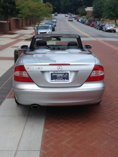 Mercedes-BenzCLK-Class Convertible Silver 2owner extra clean NAV, US $18,100.00, image 4