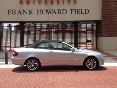 Mercedes-BenzCLK-Class Convertible Silver 2owner extra clean NAV, US $18,100.00, image 8
