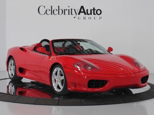 2003 ferrari 360 spider f1 major service just completed