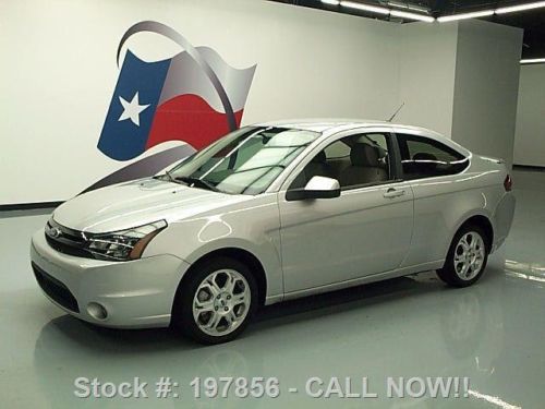 2010 ford focus se coupe auto cruise ctrl spoiler 68k texas direct auto