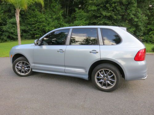 2006 porsche cayenne 4dr tiptronic leather moonroof sunroof navigation cd 1own