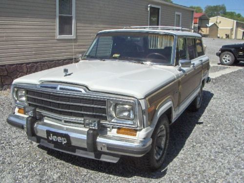 1990 jeep grand wagoneer base sport utility 4-door 5.9l