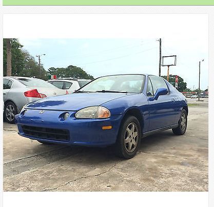 1993 honda civic del sol s-gas saver-automatic transmission-excellent condition