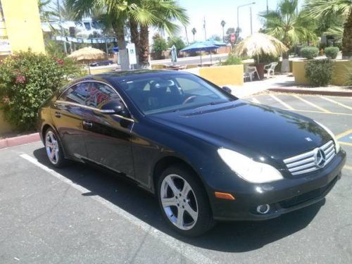 2006 CLS 500 Mercedes Black/Black Leather AC Cold OEM Premium Sound System., US $18,500.00, image 3