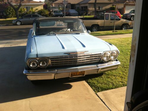 1962 chevrolet impala convertible