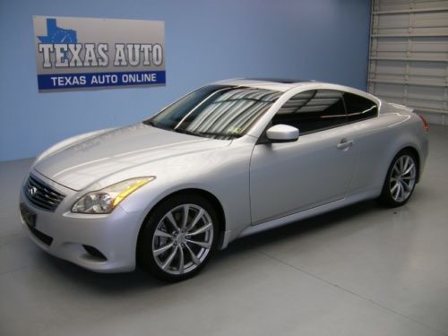 We finance!!  2008 infiniti g37 sport roof nav 6 speed heated leather texas auto